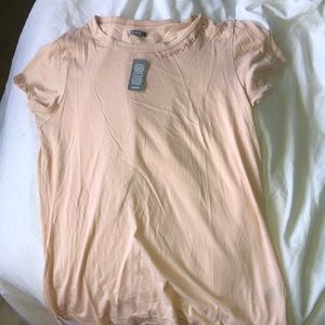 light pink shipwrecked aerie t-shirt